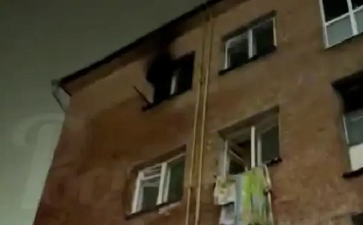 пожар в многоэтажке
