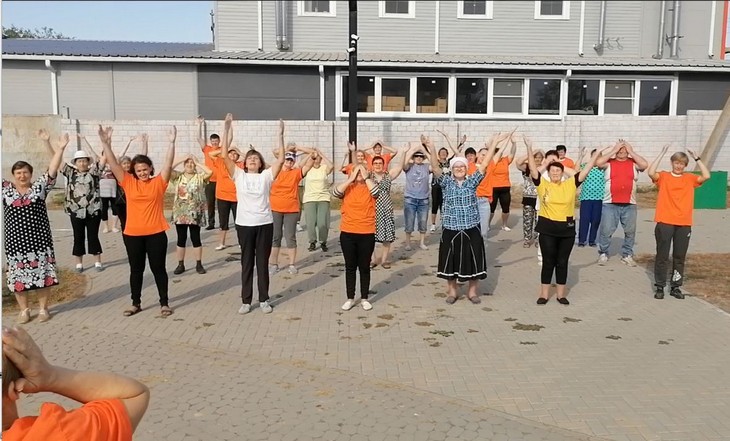 Сотрудники Митякинского ОСО организовали для пожилых жителей станицы "День здоровья"