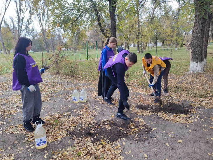 Ученики Роговской казачьей школы