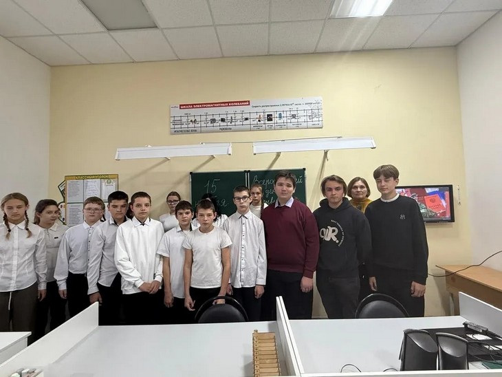 В Васильевской школе