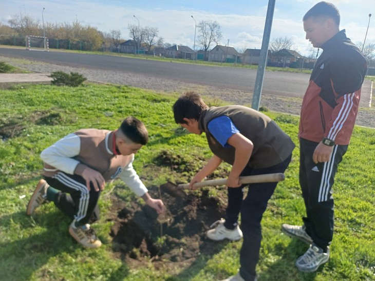 в рамках Дня древонасаждения