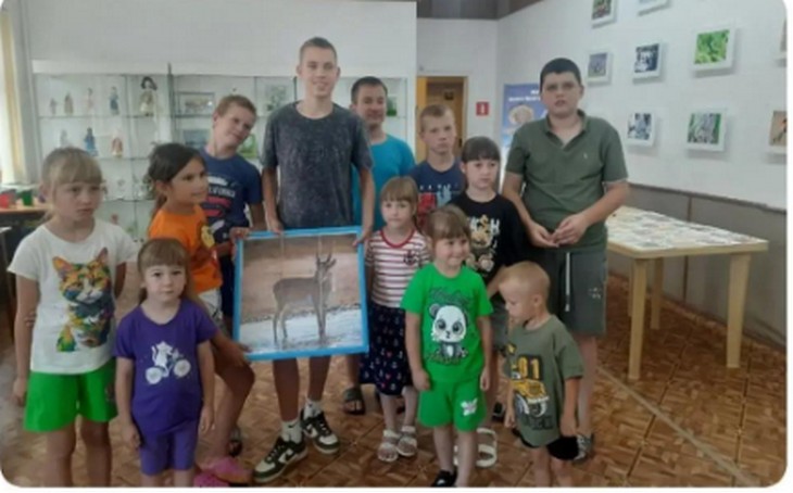 Воспитанники реабилитационного центра Тарасовского района