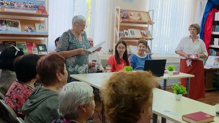 в Тарасовской центральной библиотеке