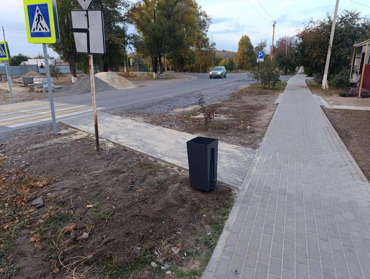 лавочки и урны