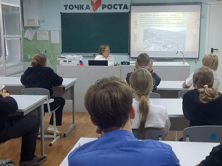 В Весеннинской школе
